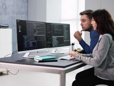 Startup team using Scrum methodology for faster product development